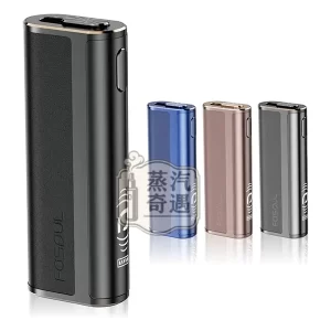 【黑色】Fasoul C2加熱菸二次機 TEREA煙彈專用 IQOS 二次機一支煙抽兩次 20支續航