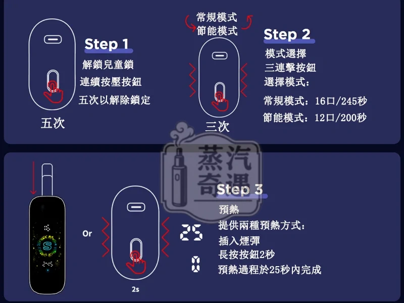 【5色現貨】Fasoul Stellar加熱菸主機 3D曲面顯示螢幕 雙加熱模式 25支續航 一彈兩抽 IQOS ILUMA煙彈專用 二回機推薦