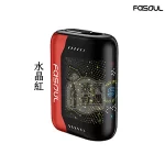 【水晶紅現貨】Fasoul Stellar二抽機 IQOS ILUMA 煙彈專用 3D曲面顯示螢幕 雙加熱模式 25支續航 Fasoul 台灣一彈兩抽
